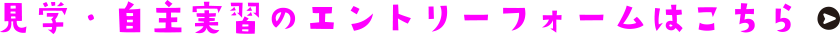 見学・自主実習のエントリーフォームはこちら